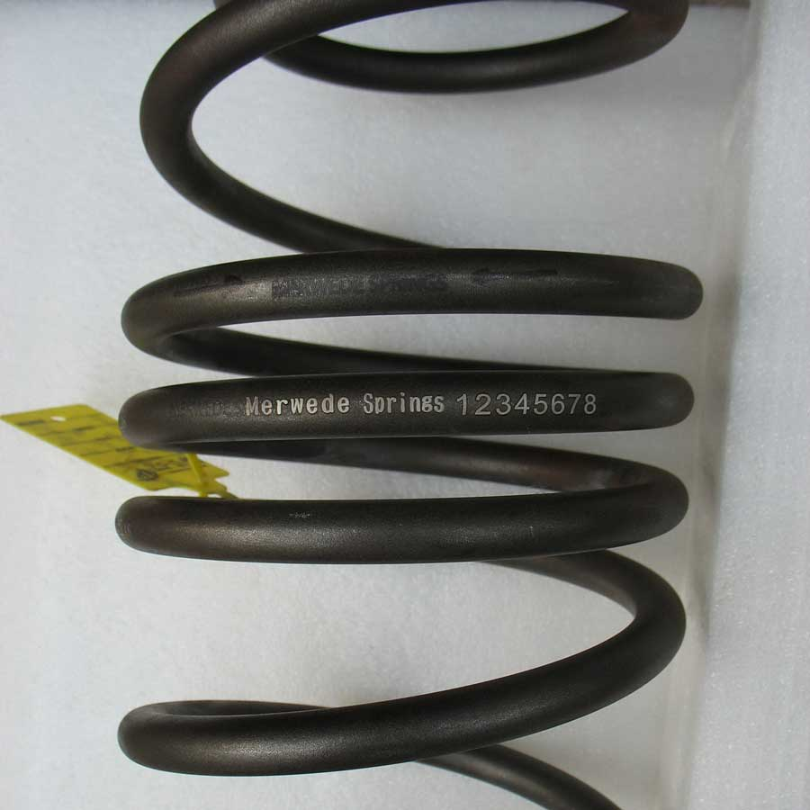 laser marking numbers on metal cables
